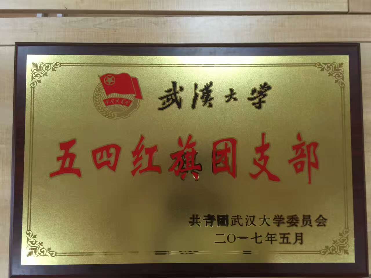 【基层团建】2014级新闻学团支部获武汉大学五四红旗团支部
